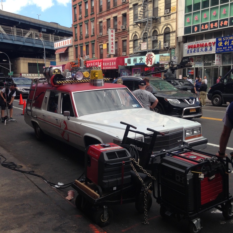 Ghostbusters (2016) Movie Set in Chinatown, Manhattan, New York.